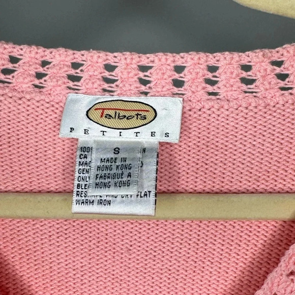 Talbots Pink Knit Sweater - Picture 7 of 15